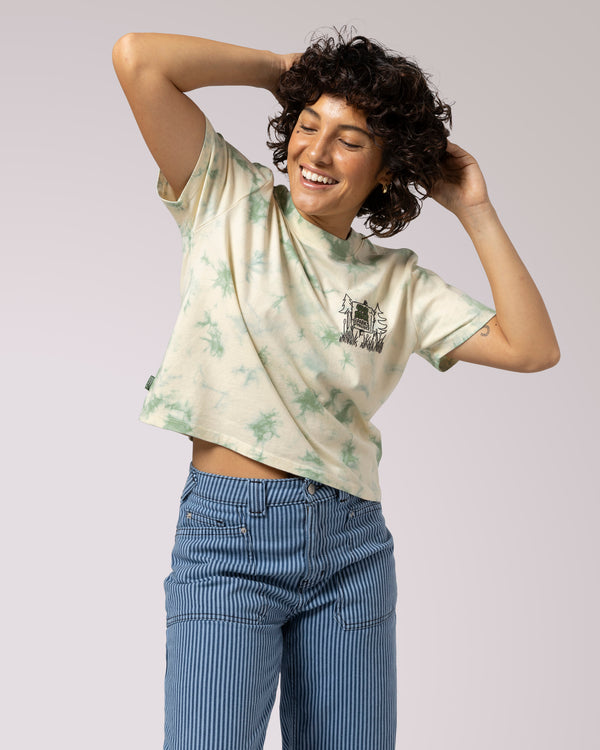 Shop Yogi Bear™ x Parks Project Leave It Better™ Boxy Tee Inspired by National Parks | sage-tie-dye