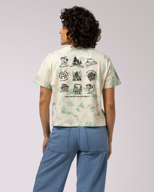 Shop Yogi Bear™ x Parks Project Leave It Better™ Boxy Tee Inspired by National Parks | sage-tie-dye