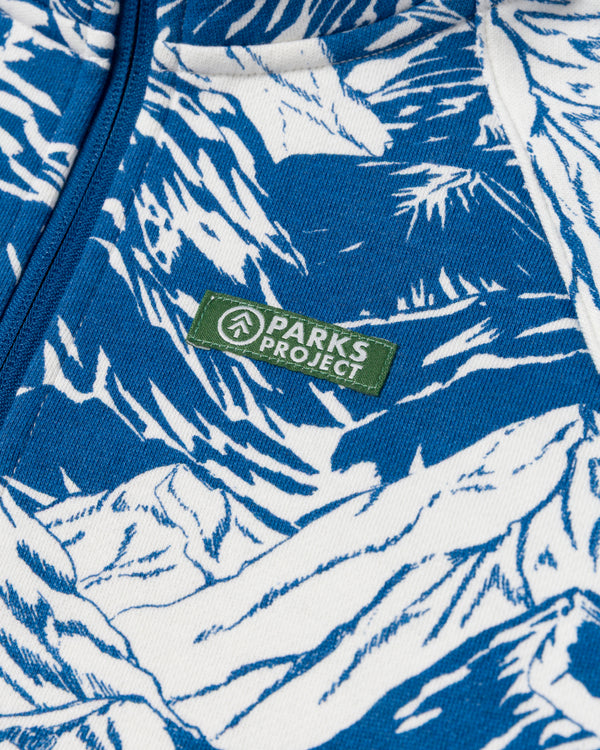 Shop Women's Denali Aerial Quarter Zip Fleece Inspired by Alaskan Parks | multi-color