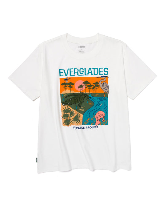 Shop Women's Everglades Tour Relaxed Tee Inspired by Everglades National Park | marshmallow