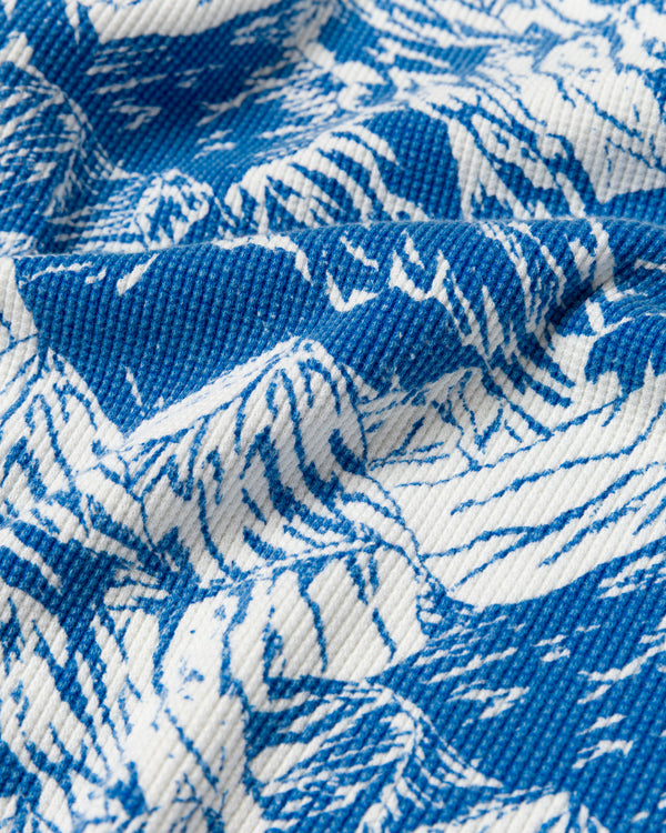 Shop Women's Denali Aerial Mini Waffle Tee Inspired by Alaskan Parks | multi-color