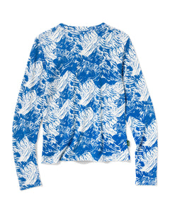 shop women's denali aerial mini waffle tee inspired by alaskan parks | multi-color