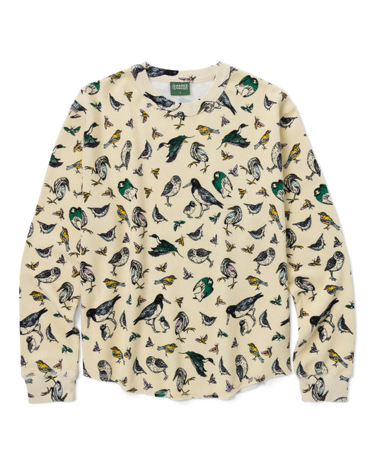 Shop Parks Project x Audubon Women's Waffle Long Sleeve Tee Inspired by Parks | marshmallow