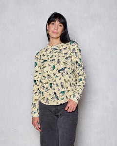shop parks project x audubon women's waffle long sleeve tee inspired by parks | marshmallow