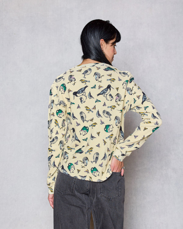 Shop Parks Project x Audubon Women's Waffle Long Sleeve Tee Inspired by Parks | marshmallow