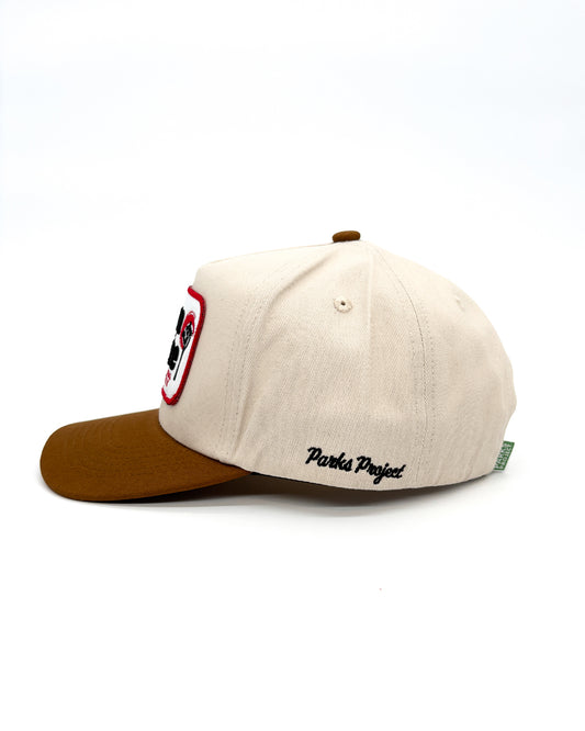 Shop Joshua Tree Vintage Patch Hat Inspired by Joshua Tree National Park | brown-and-natural