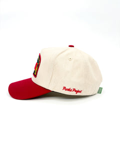 shop zion vintage patch hat inspired by zion national park | natural-and-red
