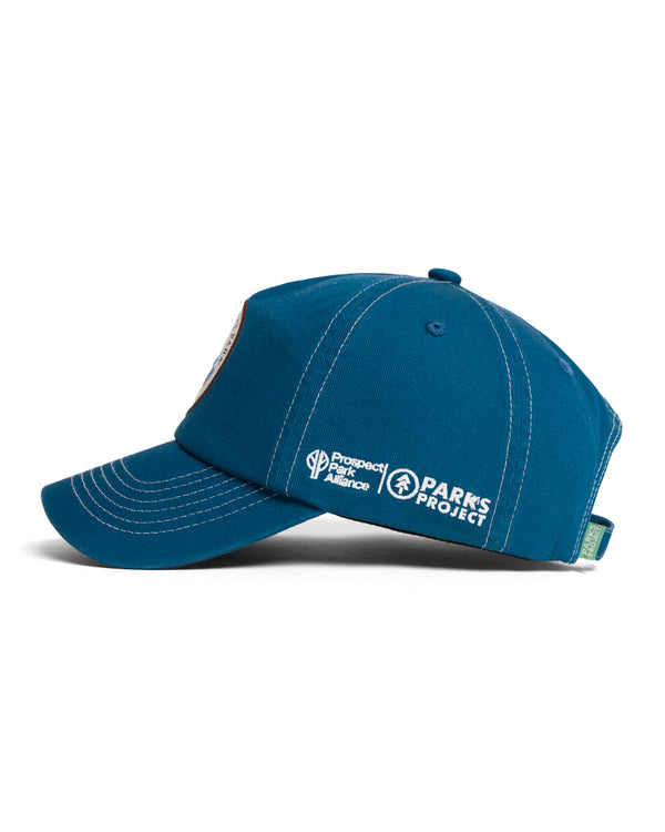 Shop Prospect Park Alliance x Parks Project Patch Hat Inspired by NYC | blue