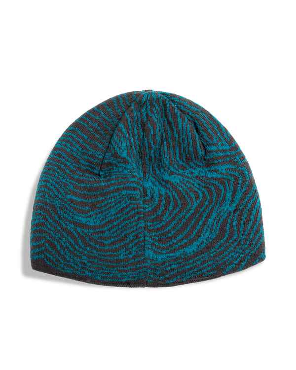 Shop Sequoia Tree Ring Toque Beanie Inspired by Sequoia National Park | black-and-teal