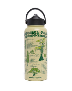 shop iconic trees checklist 32oz. insulated water bottle inspired by parks