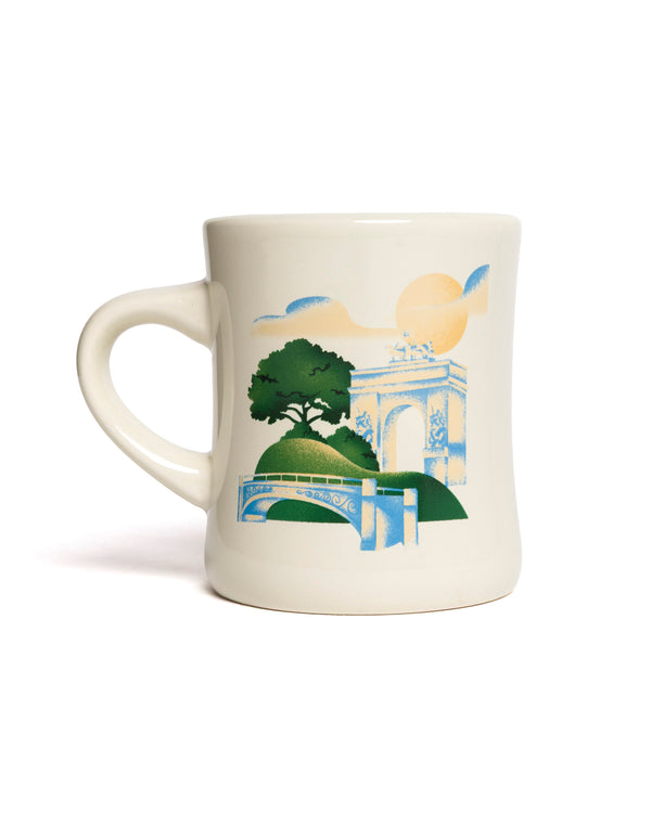 Shop Prospect Park Alliance x Parks Project Diner Mug Inspired by NYC | natural