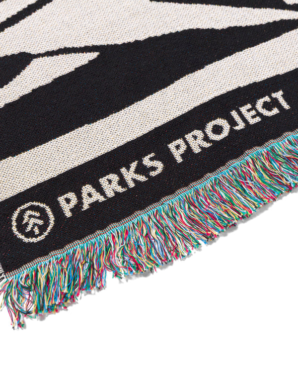 Shop Park Shadows Woven Blanket Inspired by National Parks | black-and-white