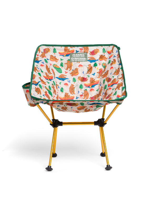 Shop Bears at Camp Packable Camp Chair | natural