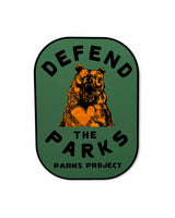 Suggestion: Defend the Parks Sticker