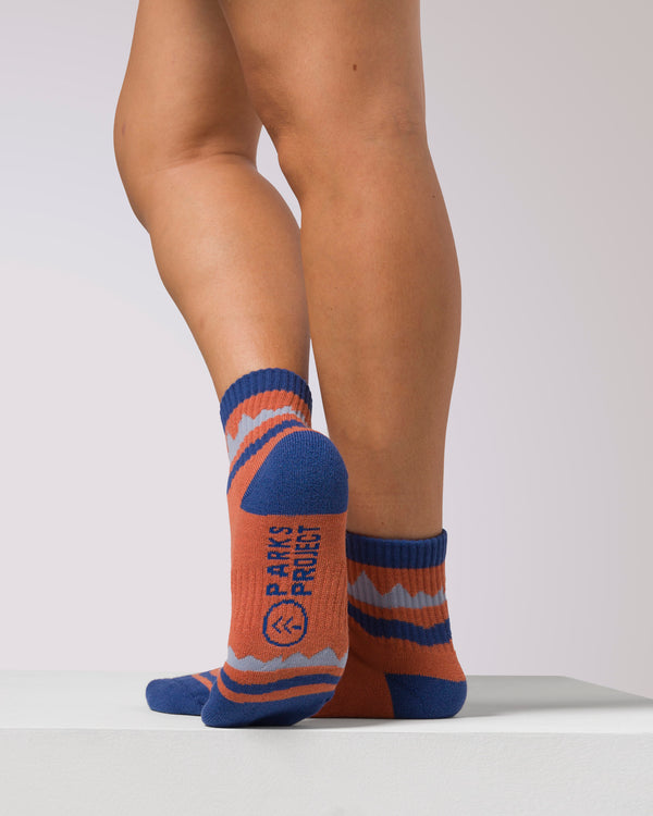 Smoky Mtn. Haze Hiking Sock 2 Pack Inspired by Smoky Mtn | multi-color