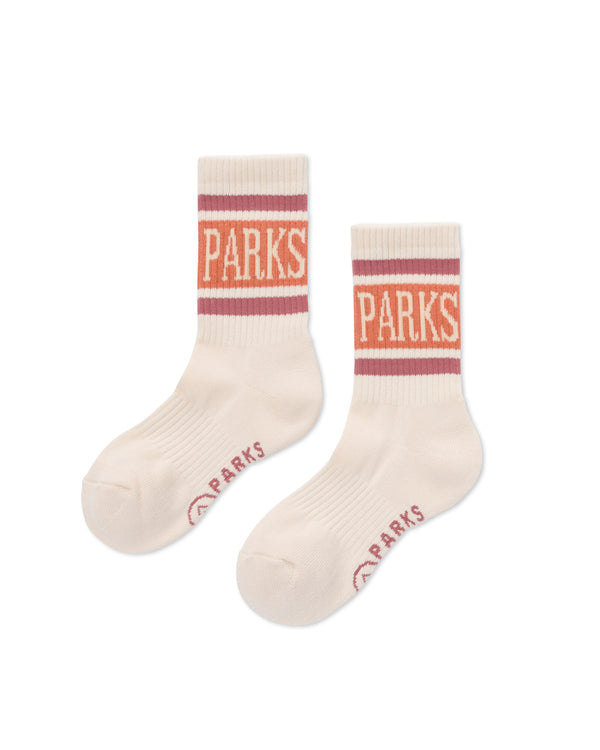Shop Parks Trail Crew Sock 2 Pack Inspired by National Parks | mauve-natural
