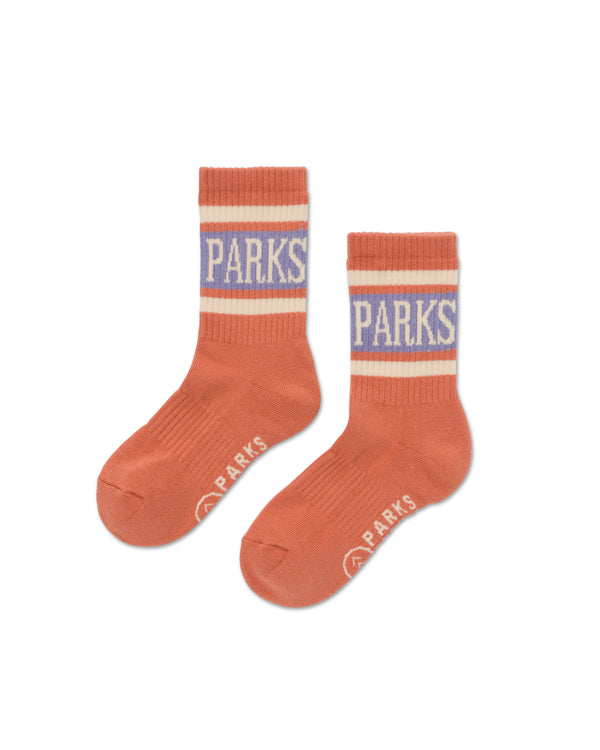 Shop Parks Trail Crew Sock 2 Pack Inspired by National Parks | orange-and-purple