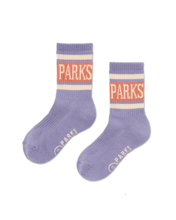 Shop Parks Trail Crew Sock 2 Pack Inspired by National Parks | orange-and-purple