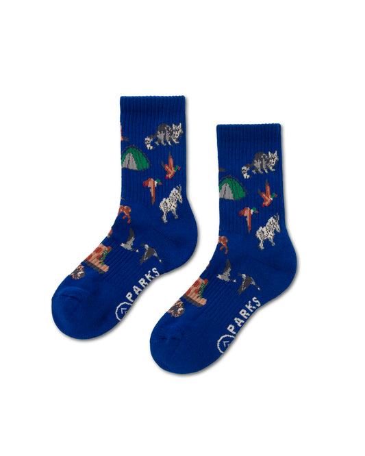 Shop Naturalist Club Trail Crew Sock Inspired by National Parks | violet