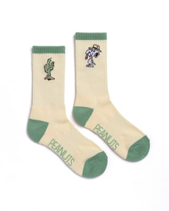 shop peanuts x parks project trail crew sock 2 pack inspired by parks | green-and-natural