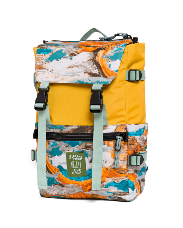 Shop Topo Designs x Parks Project Hydrothermal Pools Rover Pack | multi-color