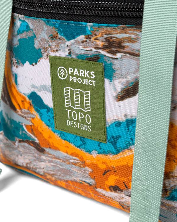 Shop Topo Designs x Parks Project Hydrothermal Pools Rover Pack | multi-color