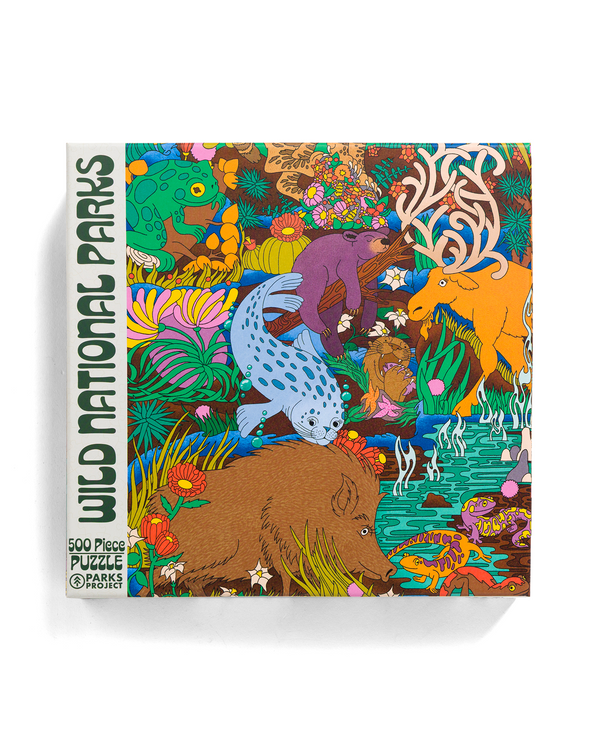 Shop Wild Parks 500pc Puzzle Inspired by National Parks | multi-color