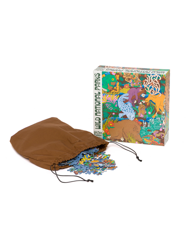 Shop Wild Parks 500pc Puzzle Inspired by National Parks | multi-color