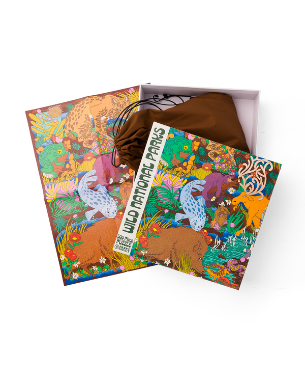 Shop Wild Parks 500pc Puzzle Inspired by National Parks | multi-color