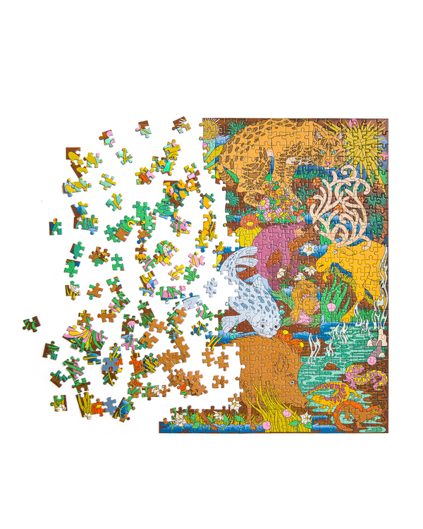 Shop Wild Parks 500pc Puzzle Inspired by National Parks | multi-color