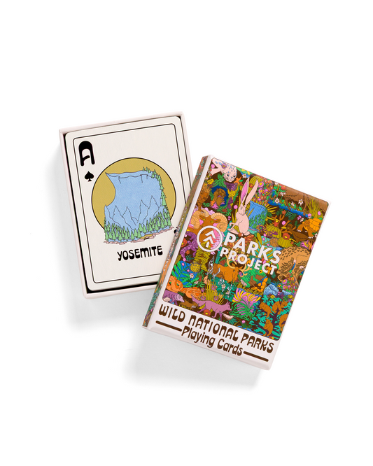 Shop Wild Parks Playing Cards Inspired by National Parks | multi-color