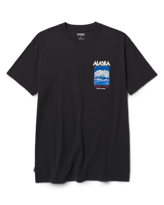 Shop Last Frontier Tee Inspired by Alaskan Parks | vintage-black