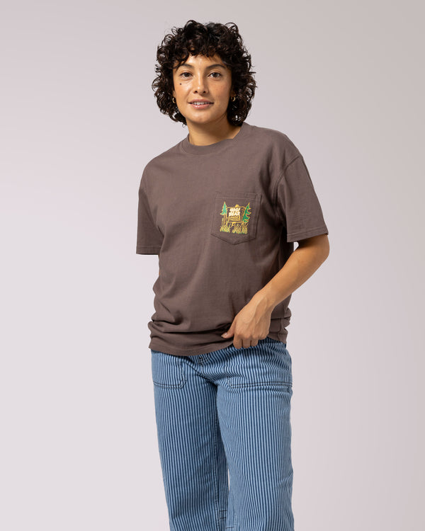 Shop Yogi Bear x Parks Project Leave It Better™ Pocket Tee Inspired by Parks | dark-brown