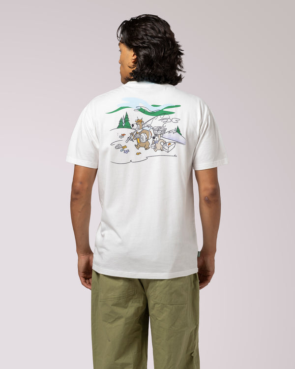 Shop Yogi Bear™ x Parks Project Adventure Tee Inspired by National Parks | marshmallow