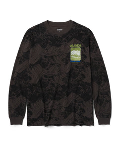 shop last frontier long sleeve tee inspired by alaskan parks | multi-color