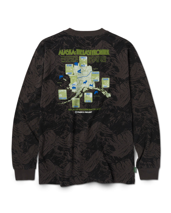 Shop Last Frontier Long Sleeve Tee Inspired by Alaskan Parks | multi-color