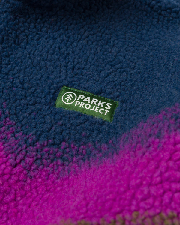 Shop Borealis High Pile Fleece Jacket Inspired by Alaskan Parks | multi-color