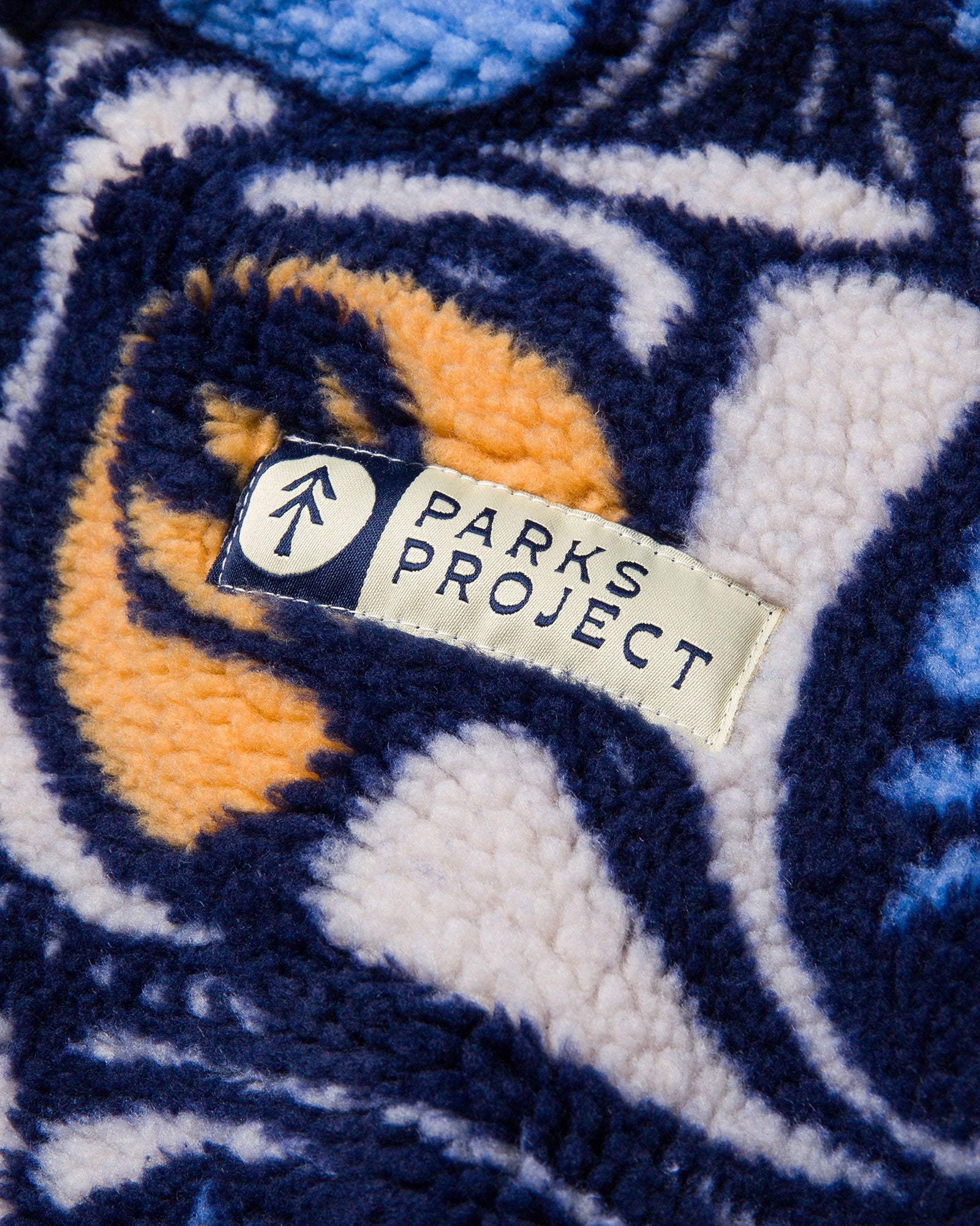 Shop Sustainable Fleece Inspired By National Park Landscapes | blue