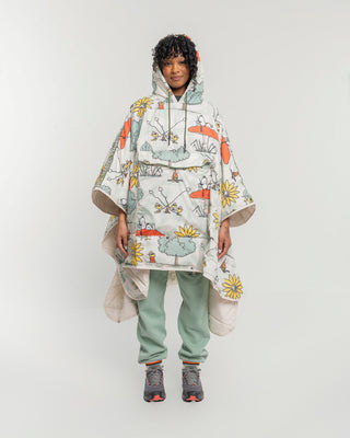 Shop Peanuts 3-in-1 Packable Poncho Inspired by National Parks | light-green
