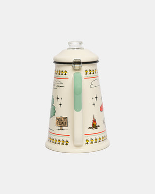 Shop Peanuts x Parks Project Enamel Percolator Inspired by Parks | natural