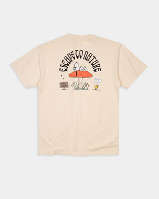 Shop Peanuts Escape To Nature Pocket Tee Inspired by Parks | natural
