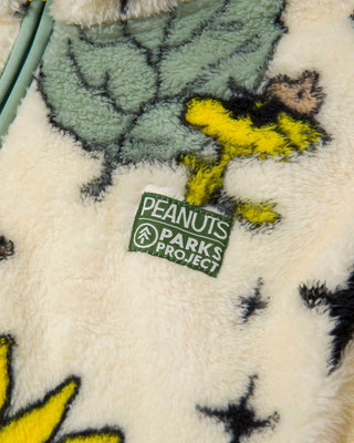 Peanuts x Parks Project: Recycled Shearling Snoopy Jacket | multi-color