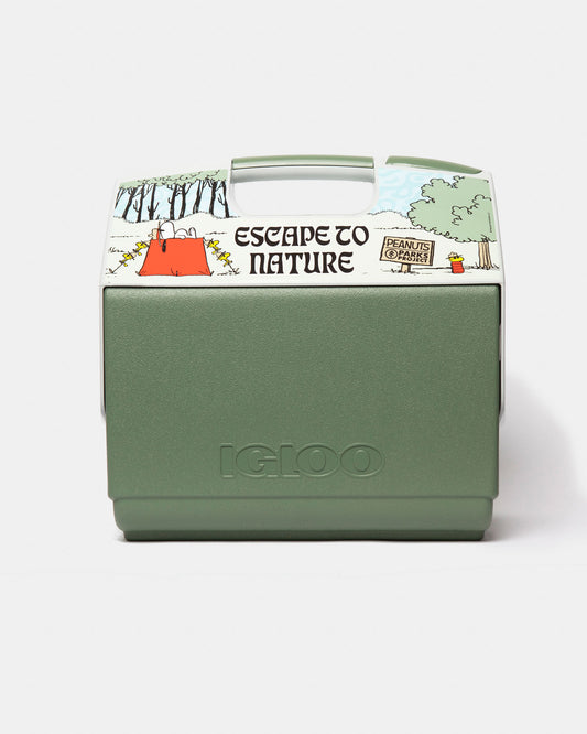Peanuts x Parks Project x Igloo ECOCOOL® Escape to Nature Cooler | granite-green
