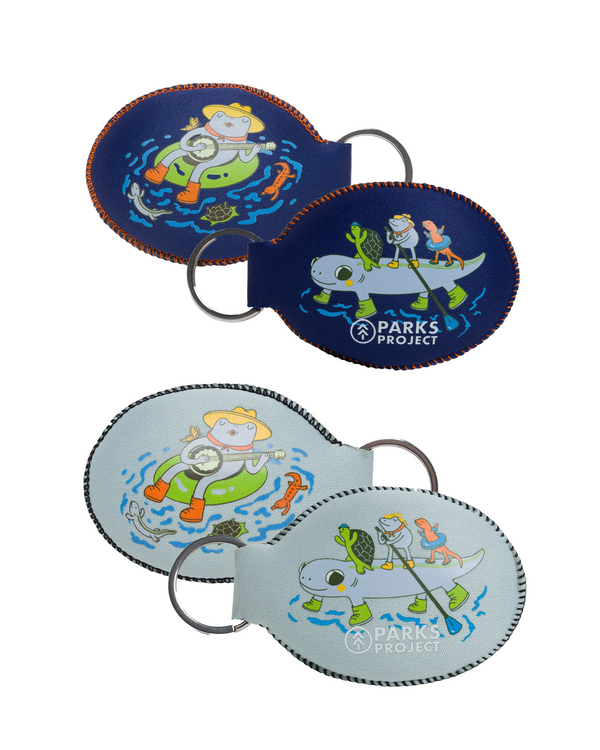 Shop River Daze Boat Floaty Keychain 2 Pack Inspired by Rivers | multi-color