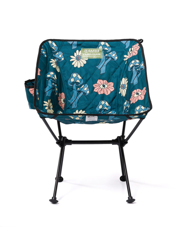 Shop Shrooms Quilted Packable Camp Chair | dusty-teal