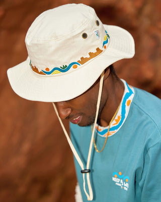 Teva x Parks Project Wild Rivers Rip Stop River Hat | cream