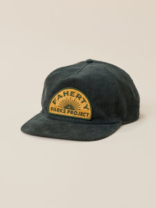 faherty x parks project pinch front cord hat
