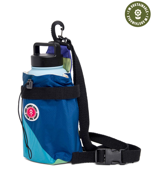 Shop What Goes Around Upcycled Water Bottle Sling Inspired by our National Parks | multi-color