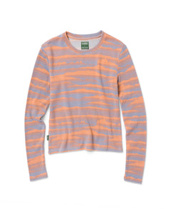 shop women's smoky mtn. haze mini waffle tee inspired by smoky mtn's