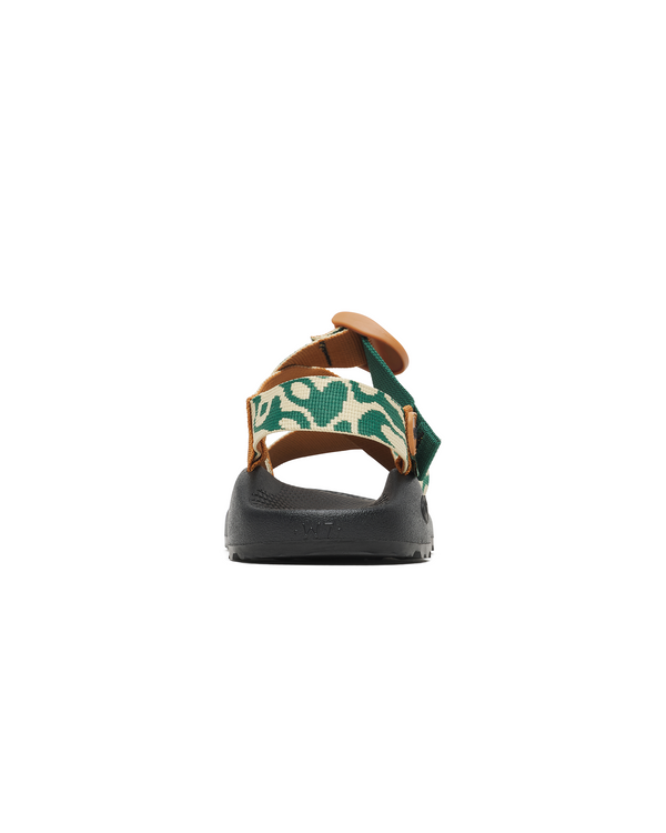 Shop Women's Chaco x Parks Project Mega Z/1 Wide-Strap Classic Sandal | green-and-natural
